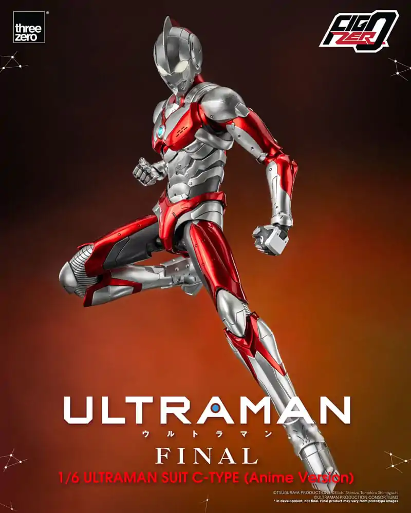 Figurka akcji Ultraman FigZero 1/6 Ultraman Suit C-Type (Anime Version) 31 cm zdjęcie produktu