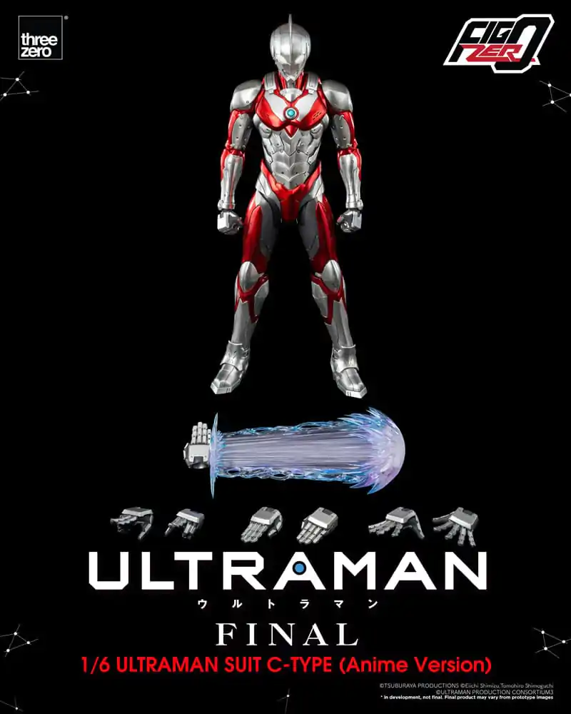 Figurka akcji Ultraman FigZero 1/6 Ultraman Suit C-Type (Anime Version) 31 cm zdjęcie produktu