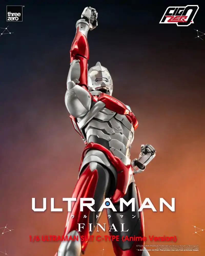 Figurka akcji Ultraman FigZero 1/6 Ultraman Suit C-Type (Anime Version) 31 cm zdjęcie produktu