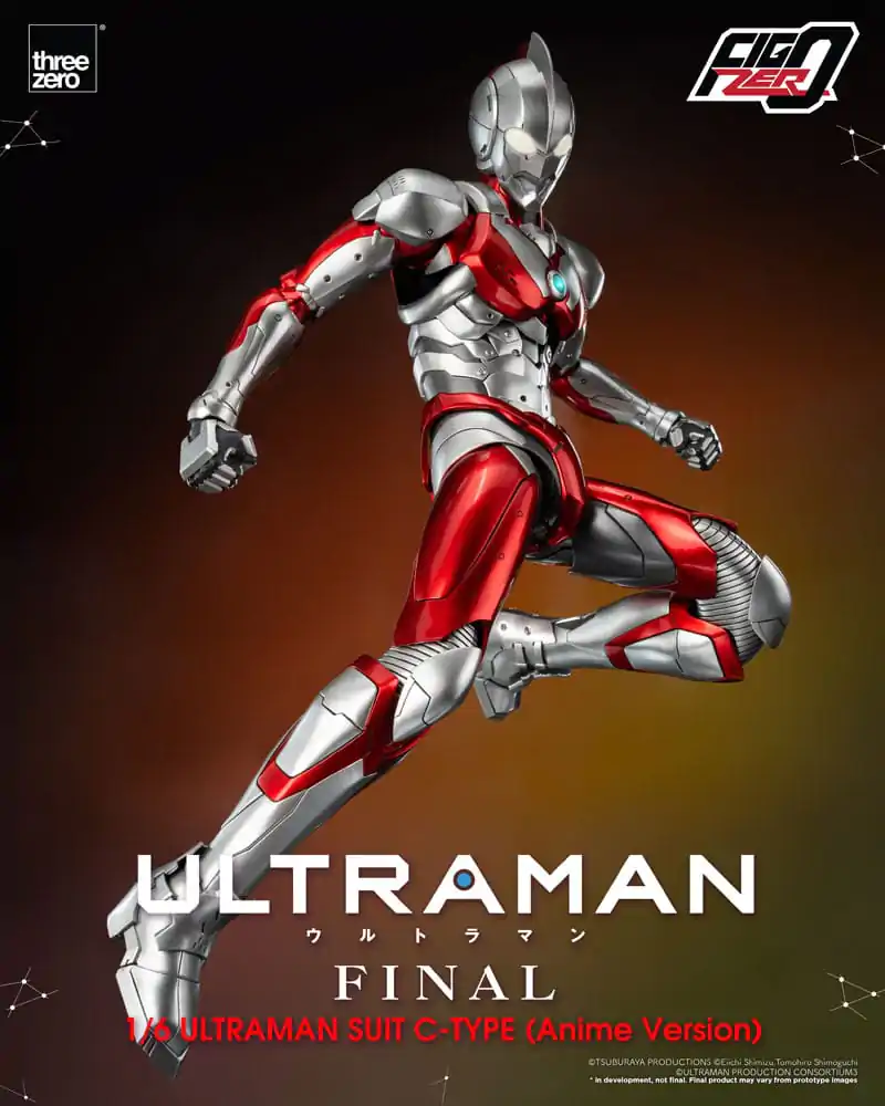 Figurka akcji Ultraman FigZero 1/6 Ultraman Suit C-Type (Anime Version) 31 cm zdjęcie produktu