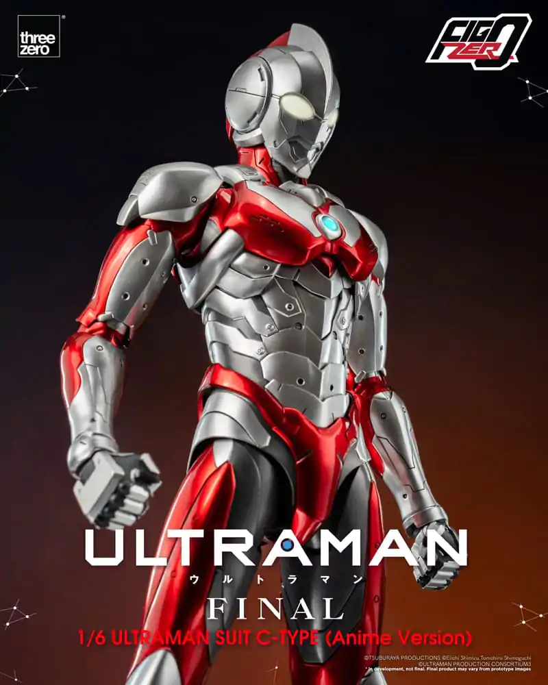 Figurka akcji Ultraman FigZero 1/6 Ultraman Suit C-Type (Anime Version) 31 cm zdjęcie produktu