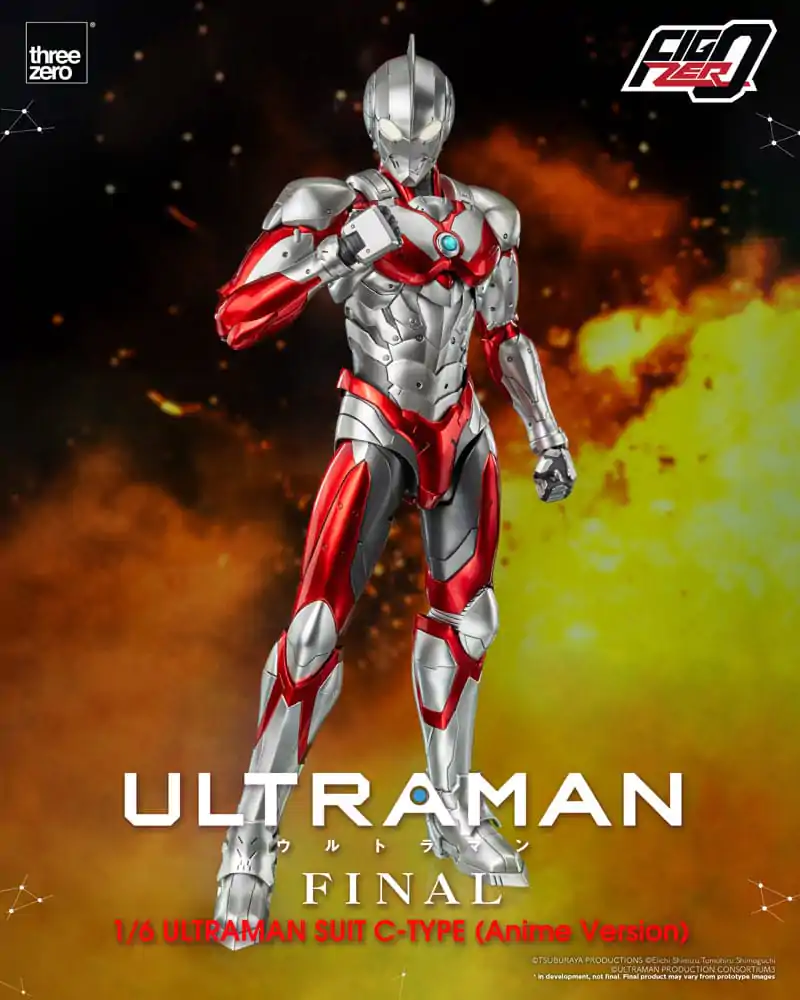 Figurka akcji Ultraman FigZero 1/6 Ultraman Suit C-Type (Anime Version) 31 cm zdjęcie produktu