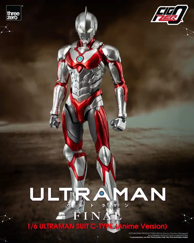 Figurka akcji Ultraman FigZero 1/6 Ultraman Suit C-Type (Anime Version) 31 cm zdjęcie produktu
