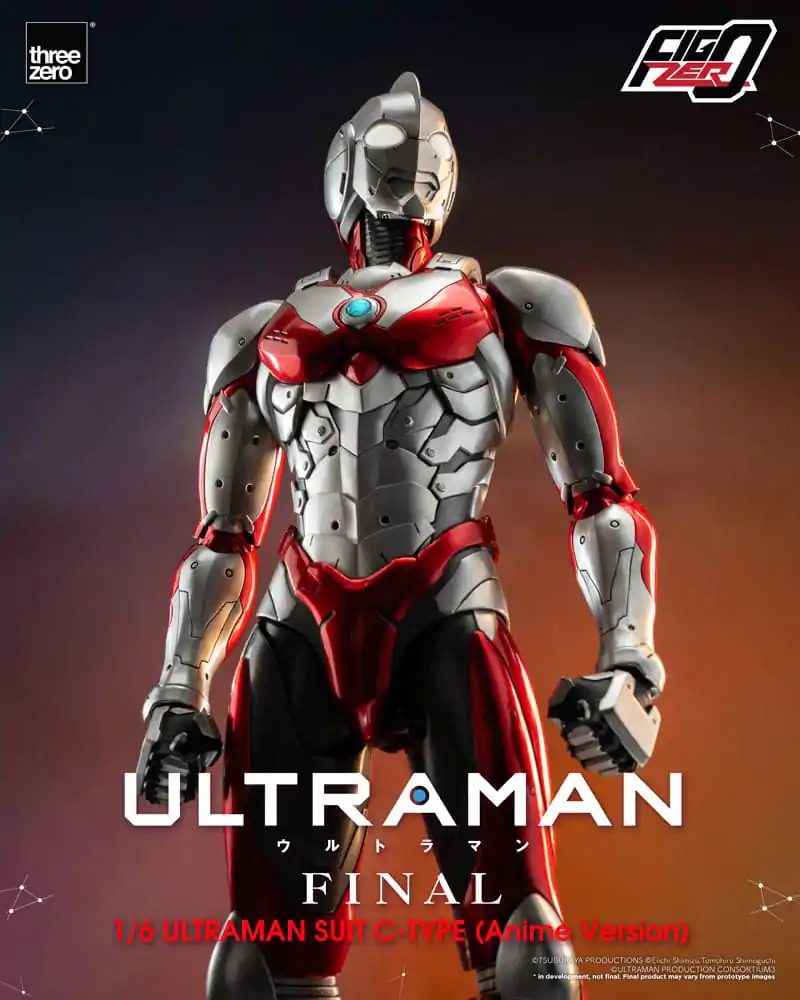 Figurka akcji Ultraman FigZero 1/6 Ultraman Suit C-Type (Anime Version) 31 cm zdjęcie produktu