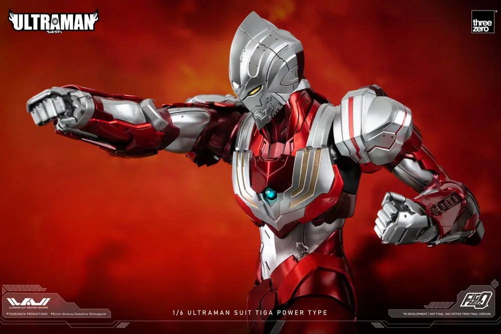 Figurka Akcji Ultraman FigZero 1/6 Ultraman Suit Tiga Power Type 31 cm zdjęcie produktu