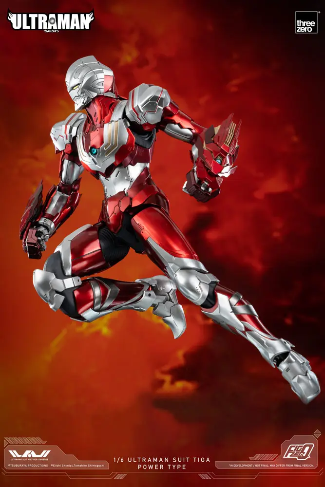 Figurka Akcji Ultraman FigZero 1/6 Ultraman Suit Tiga Power Type 31 cm zdjęcie produktu