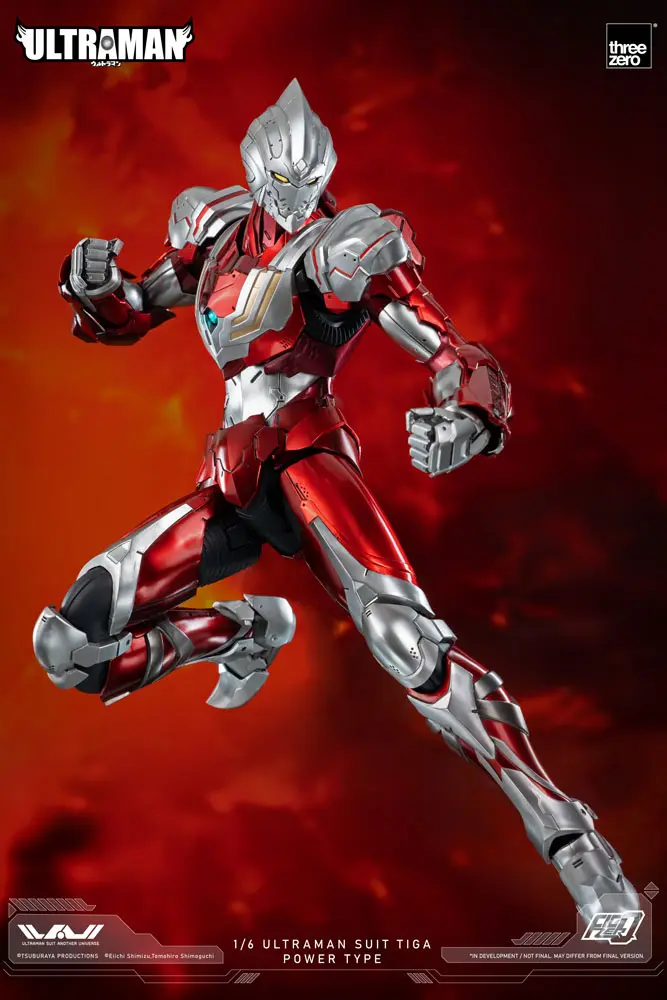 Figurka Akcji Ultraman FigZero 1/6 Ultraman Suit Tiga Power Type 31 cm zdjęcie produktu