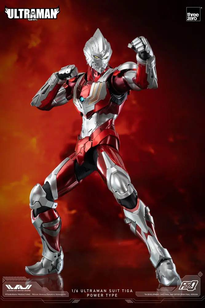 Figurka Akcji Ultraman FigZero 1/6 Ultraman Suit Tiga Power Type 31 cm zdjęcie produktu