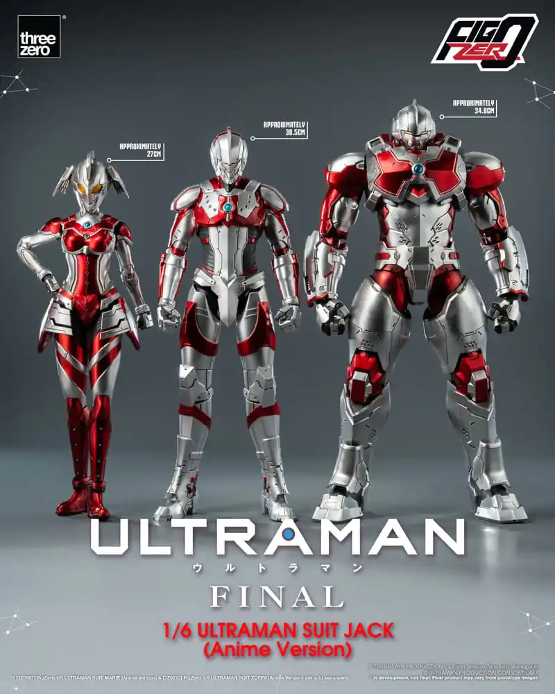 Ultraman Final FigZero Figurka Akcji 1/6 Ultraman Suit Jack Anime Version 35 cm zdjęcie produktu