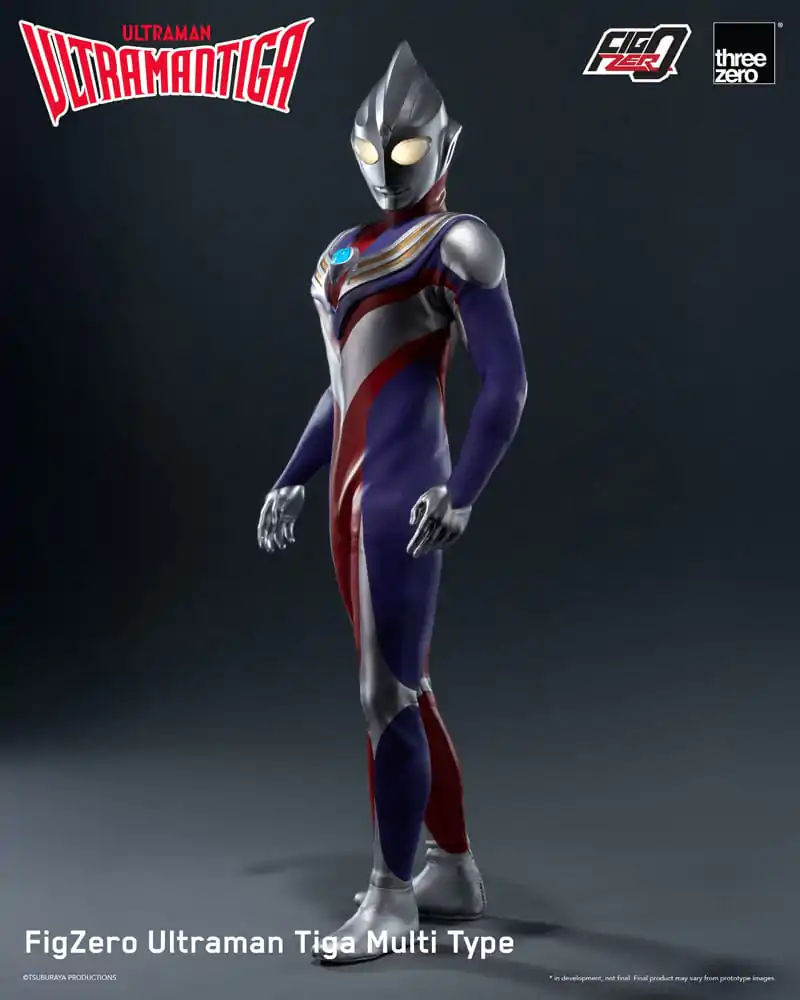 Figurka Akcji Ultraman Tiga FigZero 1/6 Ultraman Tiga Multi Type 32 cm zdjęcie produktu
