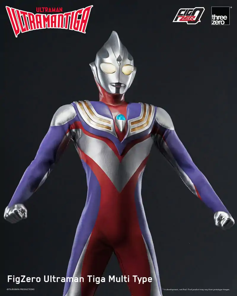 Figurka Akcji Ultraman Tiga FigZero 1/6 Ultraman Tiga Multi Type 32 cm zdjęcie produktu