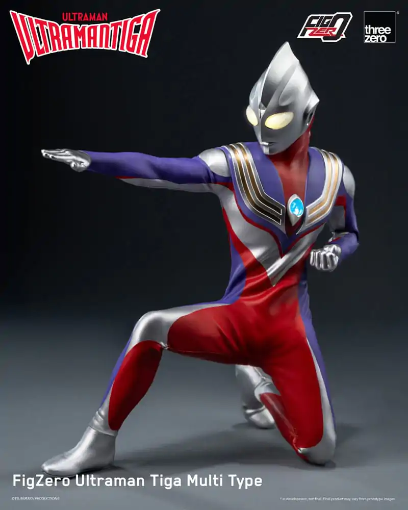 Figurka Akcji Ultraman Tiga FigZero 1/6 Ultraman Tiga Multi Type 32 cm zdjęcie produktu