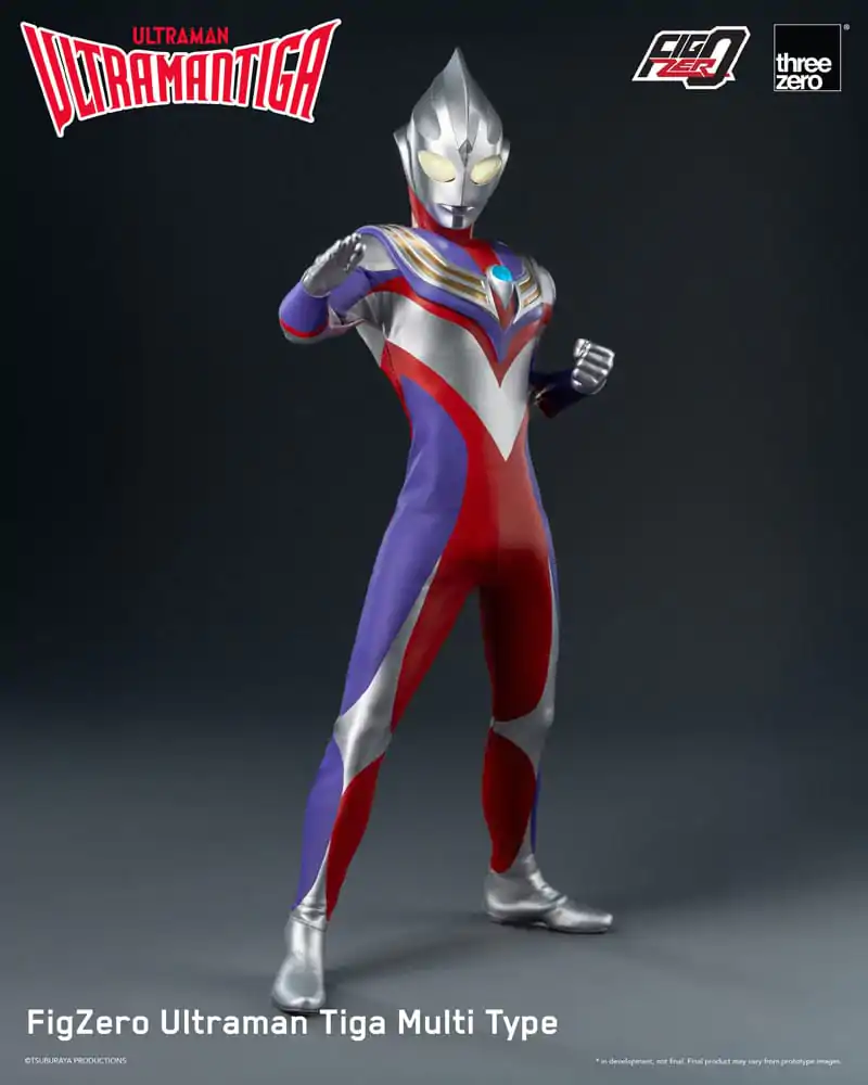 Figurka Akcji Ultraman Tiga FigZero 1/6 Ultraman Tiga Multi Type 32 cm zdjęcie produktu