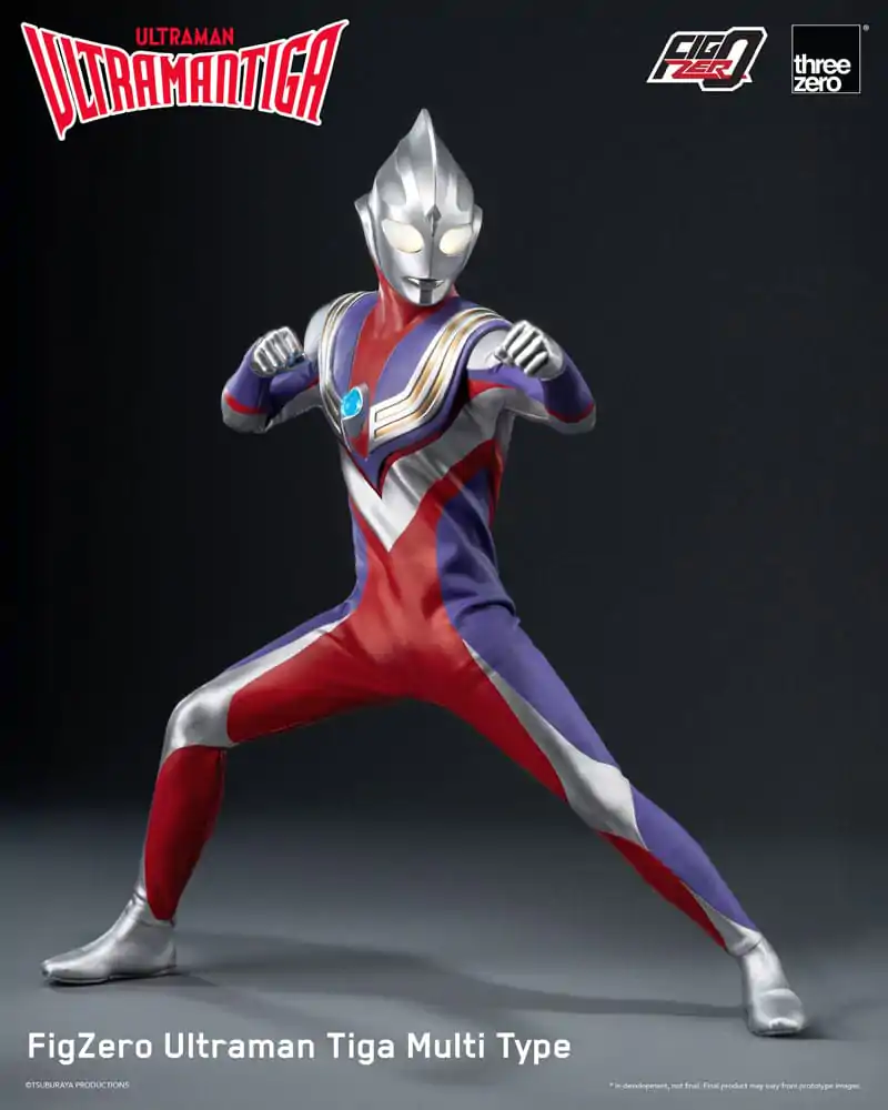 Figurka Akcji Ultraman Tiga FigZero 1/6 Ultraman Tiga Multi Type 32 cm zdjęcie produktu