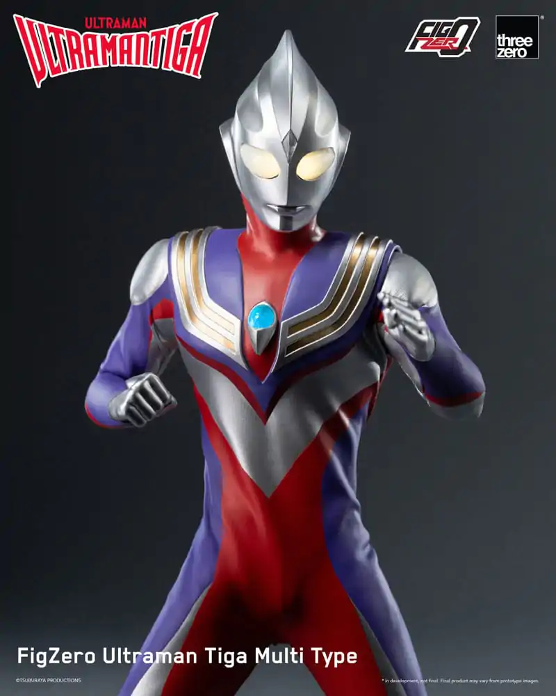 Figurka Akcji Ultraman Tiga FigZero 1/6 Ultraman Tiga Multi Type 32 cm zdjęcie produktu