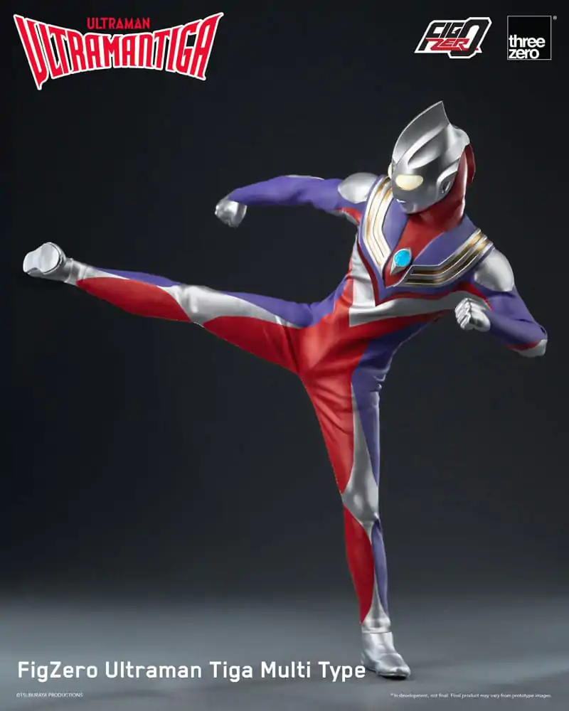 Figurka Akcji Ultraman Tiga FigZero 1/6 Ultraman Tiga Multi Type 32 cm zdjęcie produktu