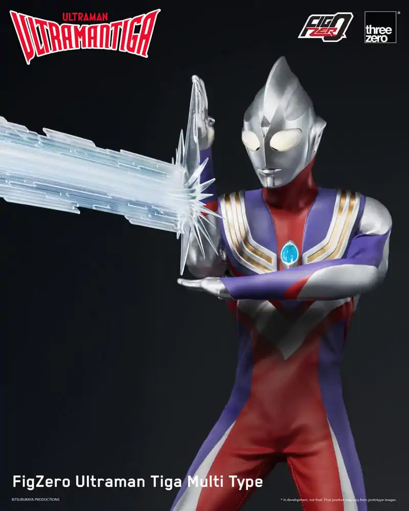 Figurka Akcji Ultraman Tiga FigZero 1/6 Ultraman Tiga Multi Type 32 cm zdjęcie produktu