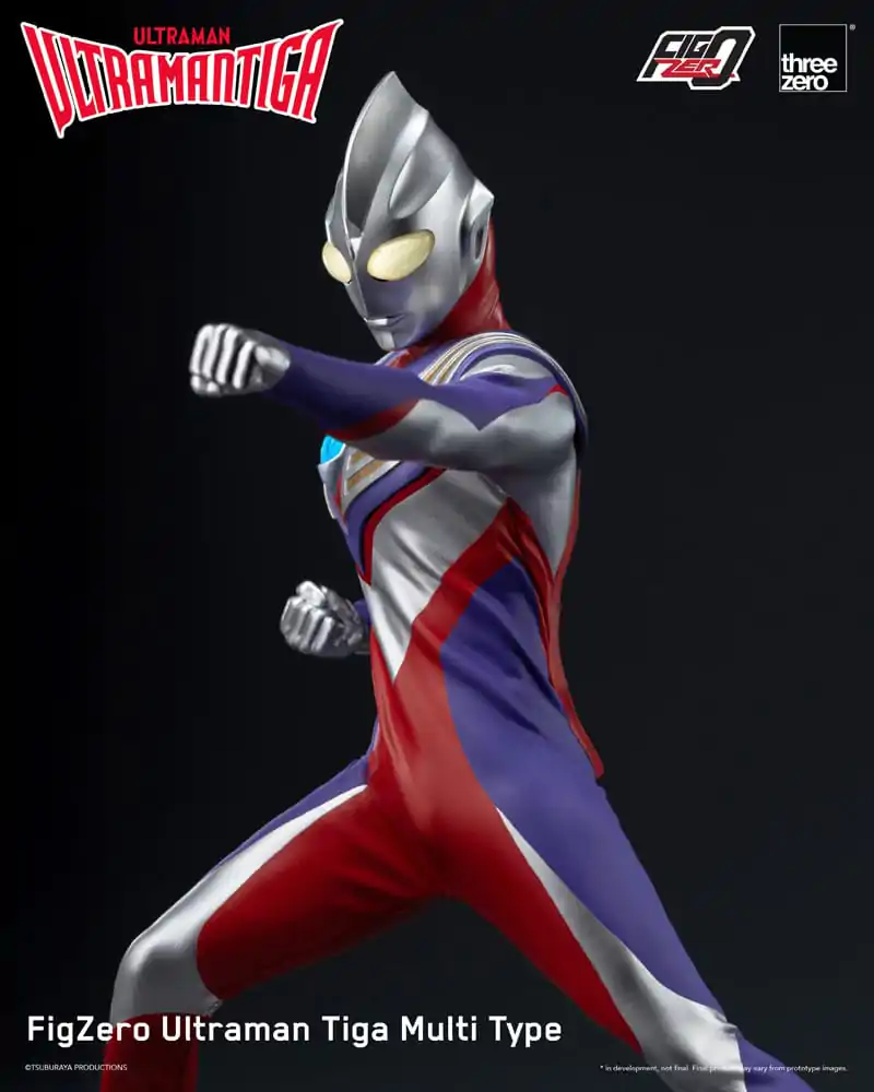 Figurka Akcji Ultraman Tiga FigZero 1/6 Ultraman Tiga Multi Type 32 cm zdjęcie produktu
