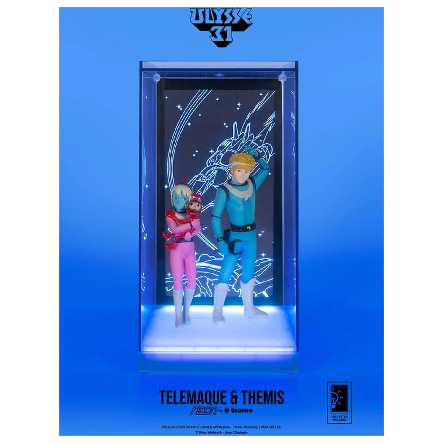 Ulysse 31 figurka Neon 1/9 Telemachus & Themis 20 cm zdjęcie produktu