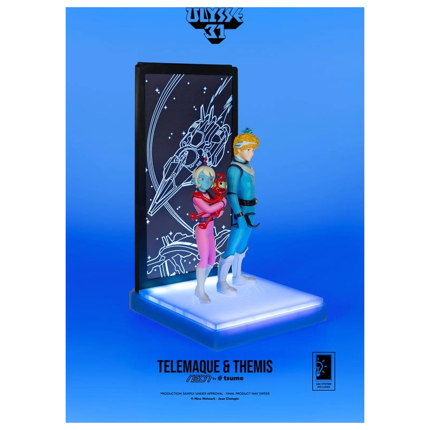 Ulysse 31 figurka Neon 1/9 Telemachus & Themis 20 cm zdjęcie produktu