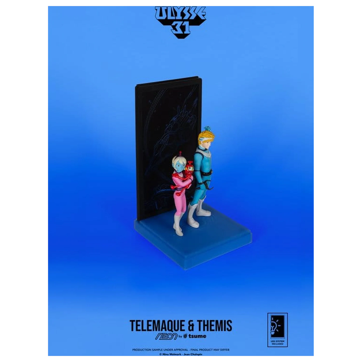 Ulysse 31 figurka Neon 1/9 Telemachus & Themis 20 cm zdjęcie produktu