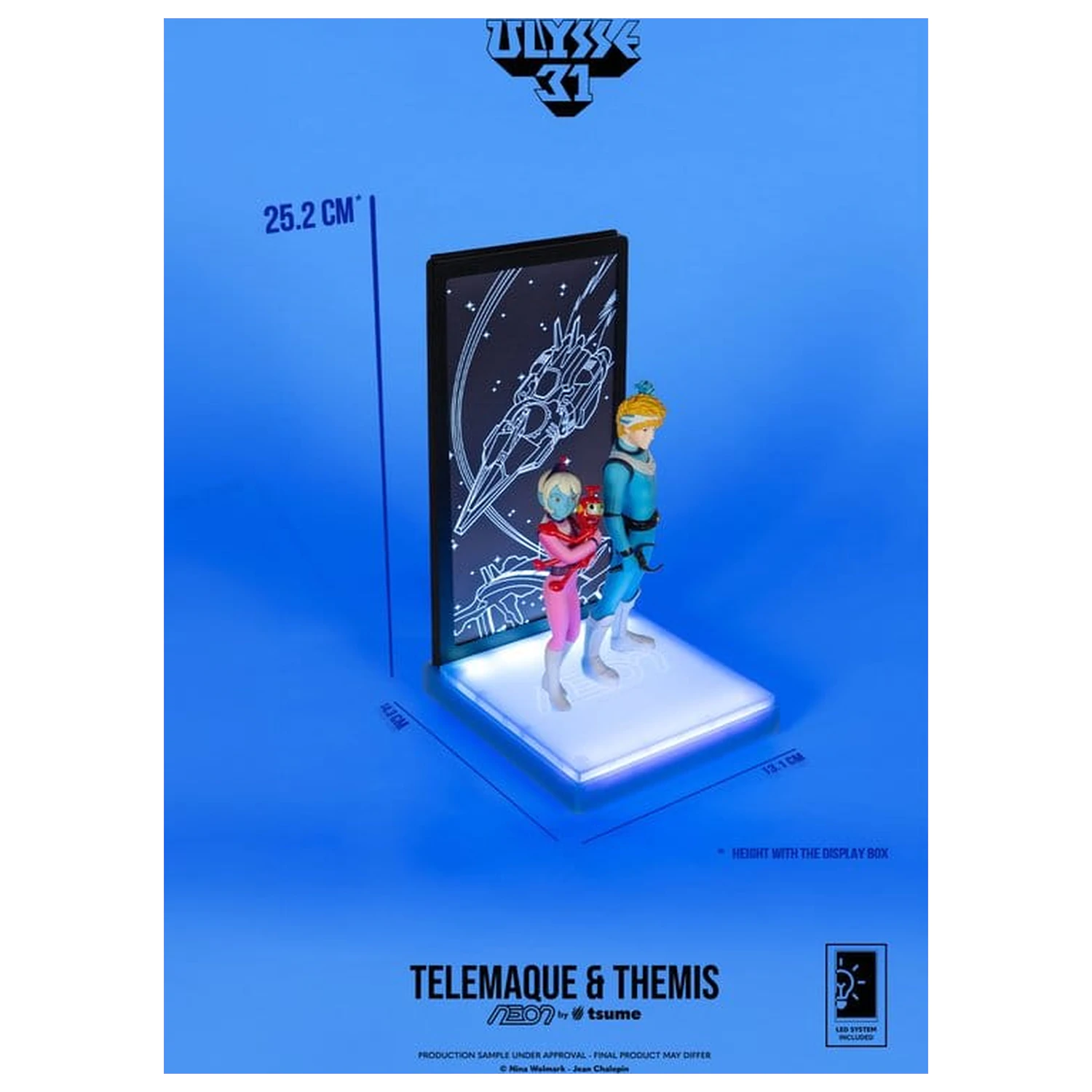 Ulysse 31 figurka Neon 1/9 Telemachus & Themis 20 cm zdjęcie produktu
