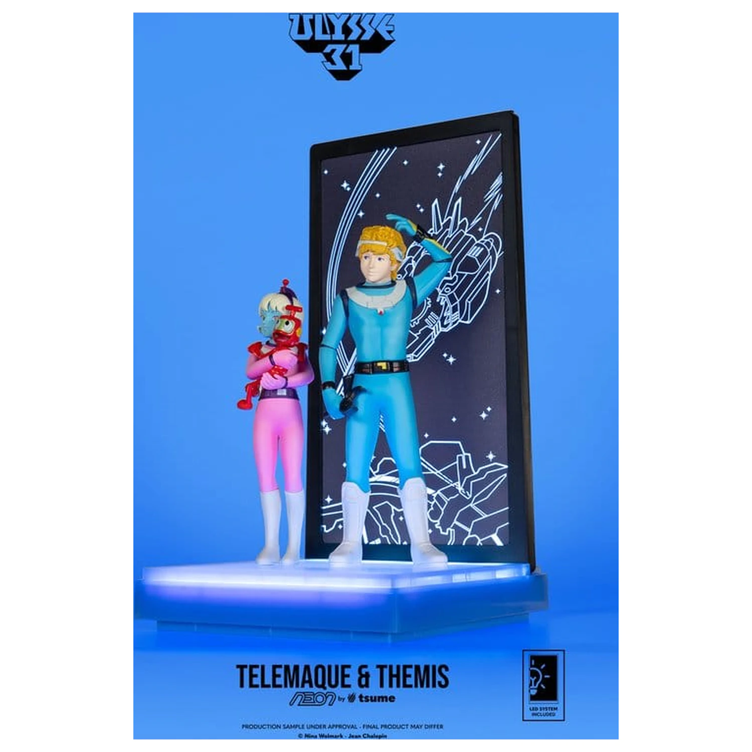 Ulysse 31 figurka Neon 1/9 Telemachus & Themis 20 cm zdjęcie produktu