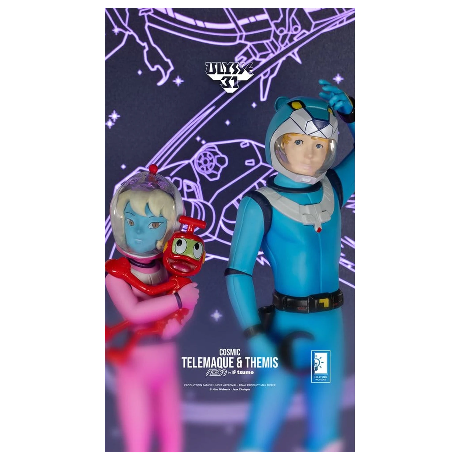 Ulysse 31 Neon Figure 1/9 Telemachus & Themis Cosmic Version 20 cm zdjęcie produktu