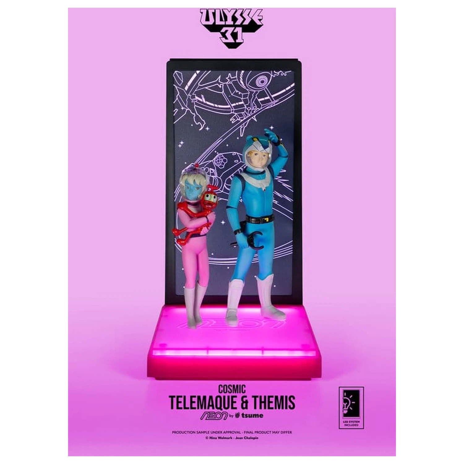 Ulysse 31 Neon Figure 1/9 Telemachus & Themis Cosmic Version 20 cm zdjęcie produktu