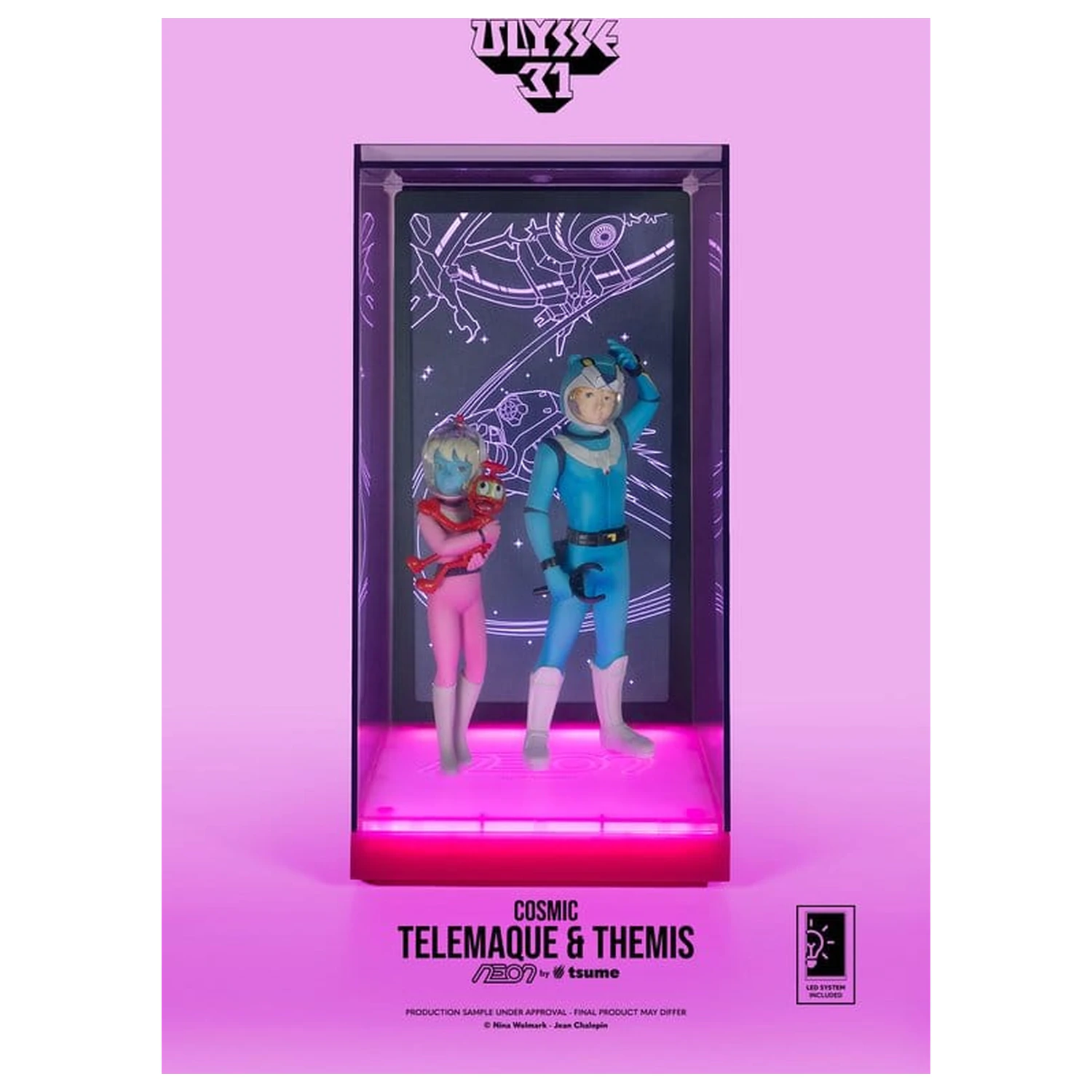 Ulysse 31 Neon Figure 1/9 Telemachus & Themis Cosmic Version 20 cm zdjęcie produktu