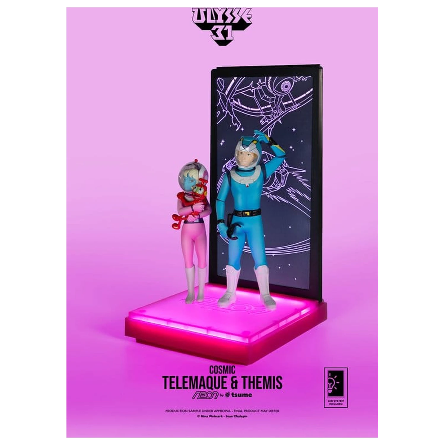 Ulysse 31 Neon Figure 1/9 Telemachus & Themis Cosmic Version 20 cm zdjęcie produktu