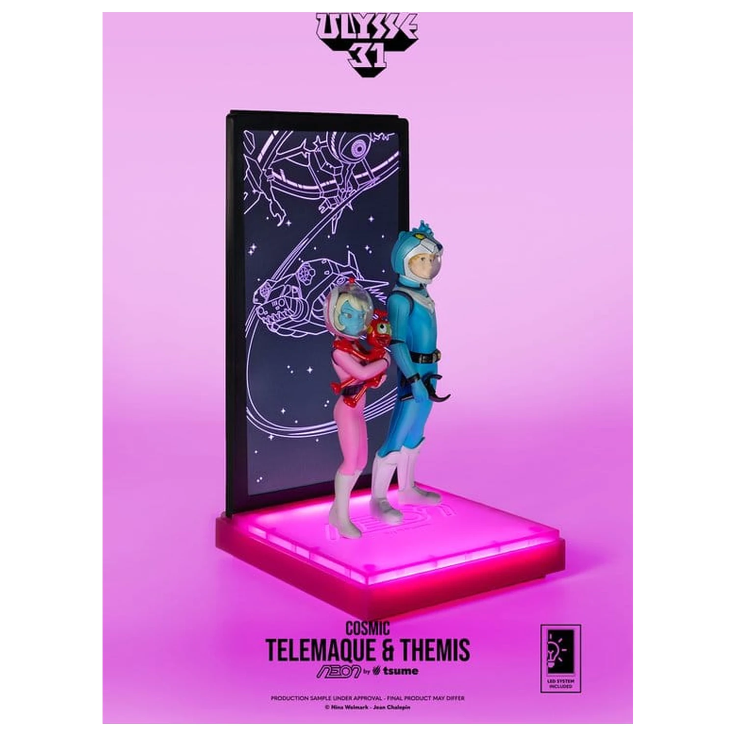 Ulysse 31 Neon Figure 1/9 Telemachus & Themis Cosmic Version 20 cm zdjęcie produktu