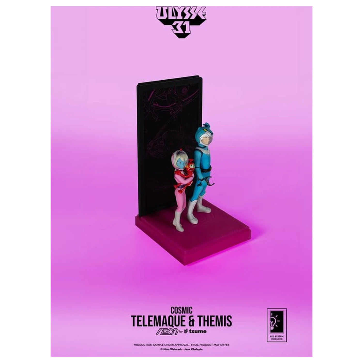 Ulysse 31 Neon Figure 1/9 Telemachus & Themis Cosmic Version 20 cm zdjęcie produktu