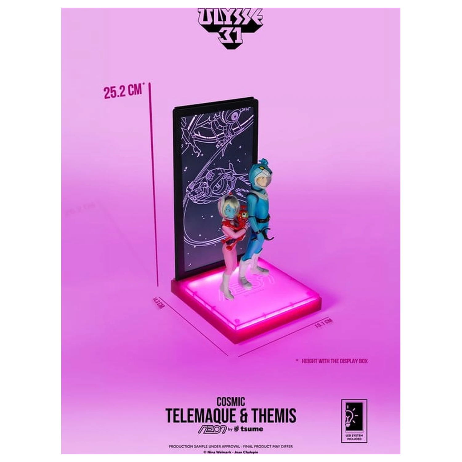 Ulysse 31 Neon Figure 1/9 Telemachus & Themis Cosmic Version 20 cm zdjęcie produktu