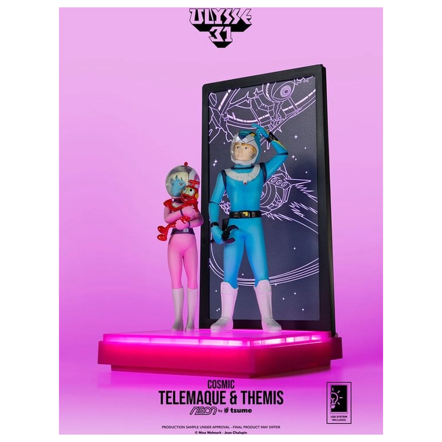 Ulysse 31 Neon Figure 1/9 Telemachus & Themis Cosmic Version 20 cm zdjęcie produktu