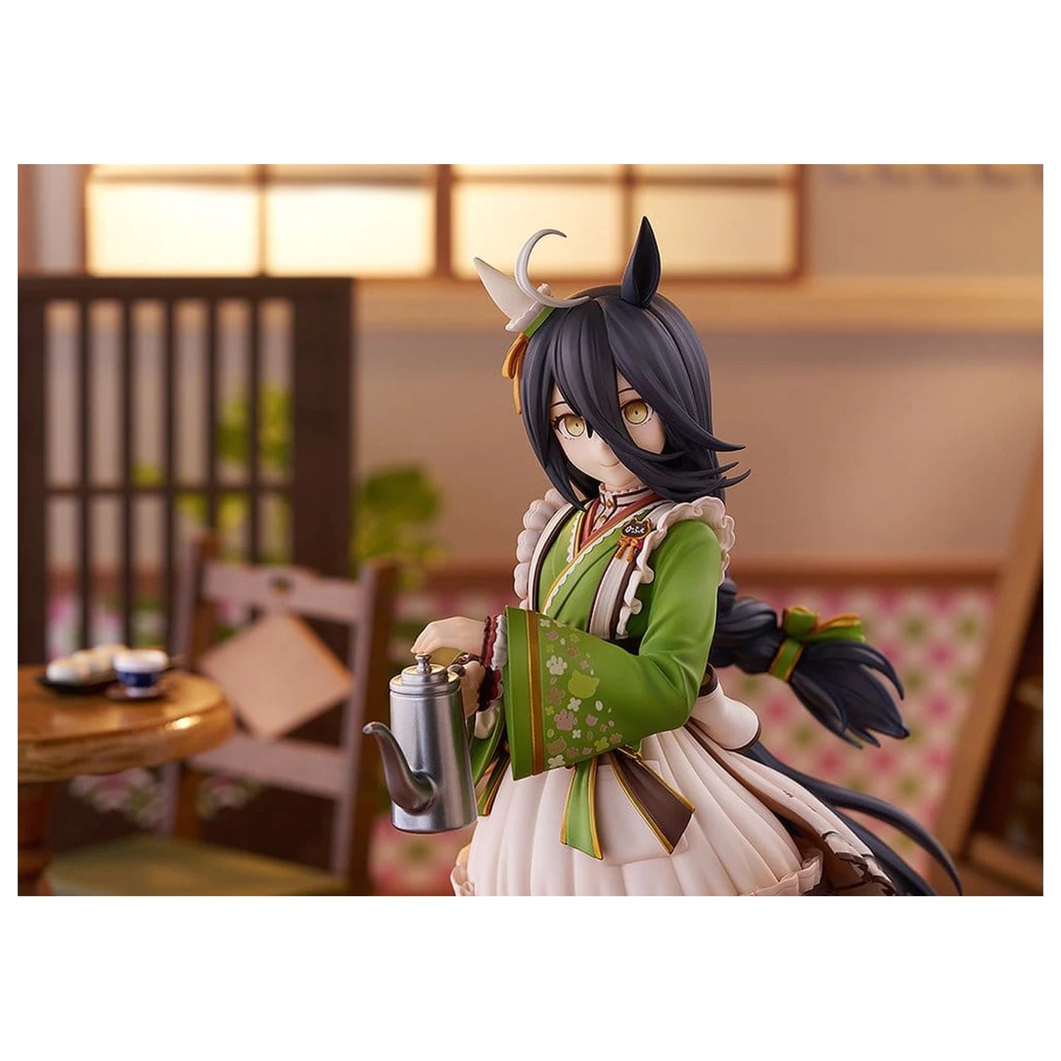 Uma Musume Pretty Derby Statua PVC 1/7 Manhattan Cafe Willow-Green Evening 24 cm zdjęcie produktu