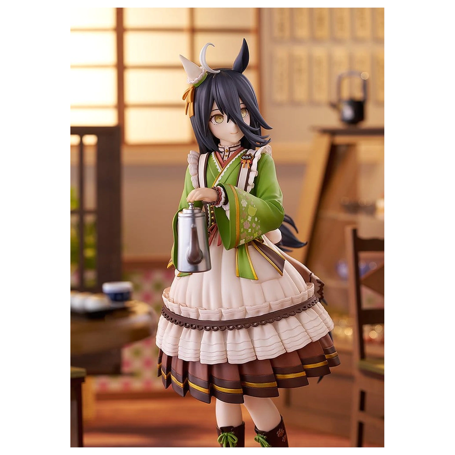 Uma Musume Pretty Derby Statua PVC 1/7 Manhattan Cafe Willow-Green Evening 24 cm zdjęcie produktu