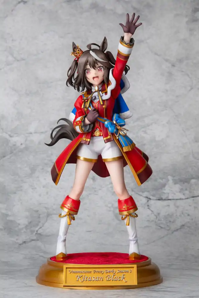 Uma Musume Pretty Derby PVC Statua 1/7 Kitasan Black Fluttering Fulfillment Ver. 28 cm zdjęcie produktu