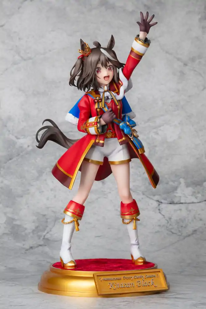 Uma Musume Pretty Derby PVC Statua 1/7 Kitasan Black Fluttering Fulfillment Ver. 28 cm zdjęcie produktu