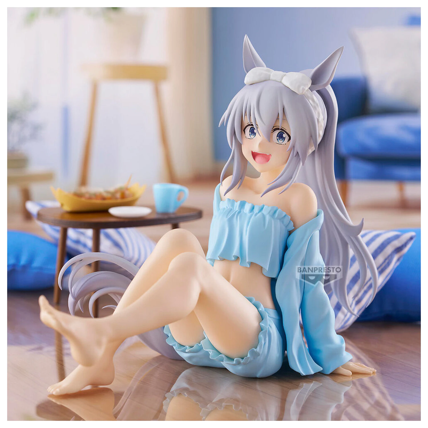 Umamusume Cinderella Gray Relax time figurka Tamamo Cross 13 cm zdjęcie produktu
