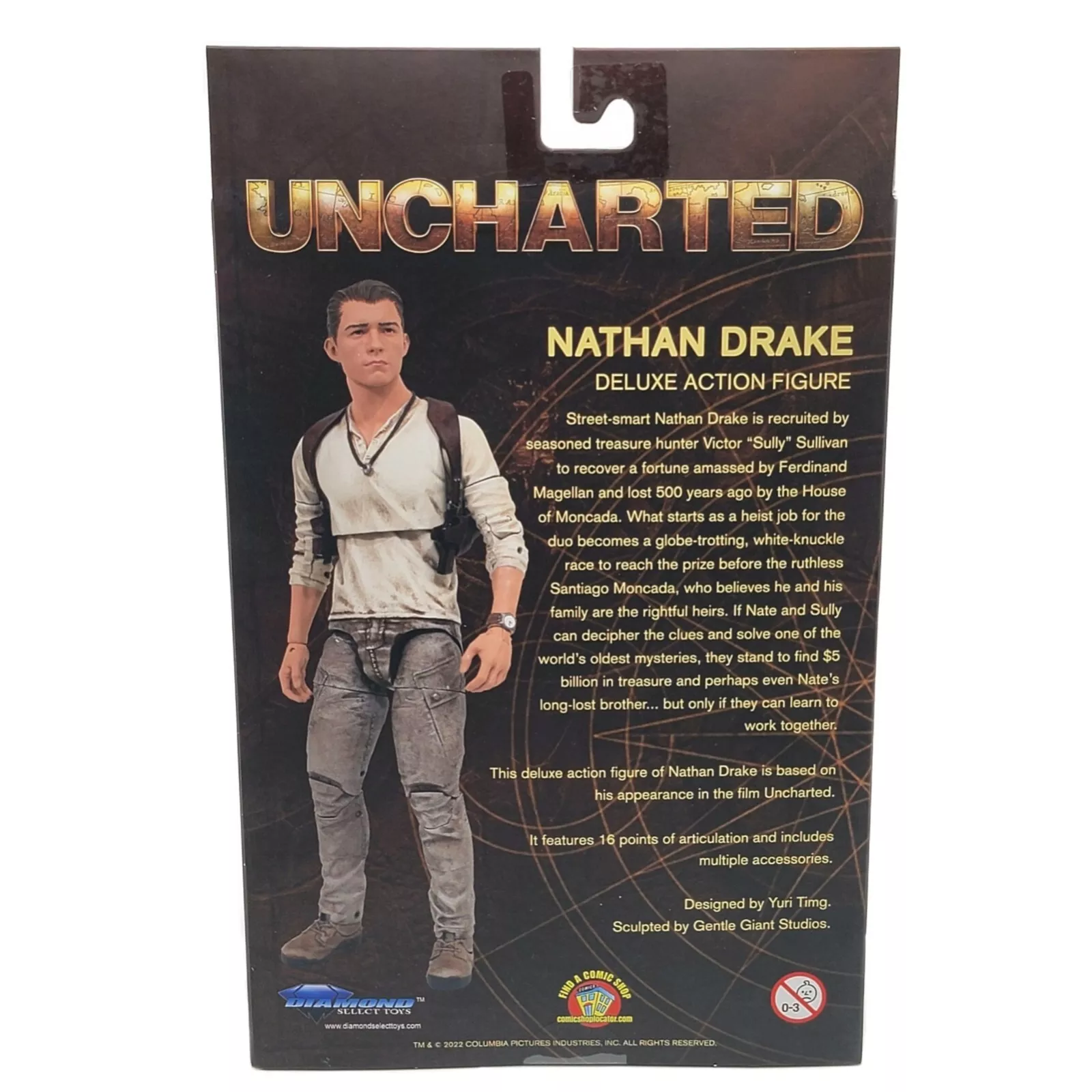 Uncharted Deluxe Figurka Akcji Nathan Drake 18 cm zdjęcie produktu