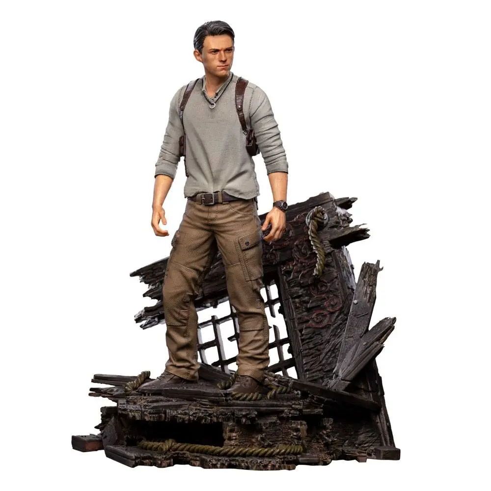 Statuetka Uncharted Movie Deluxe Art Scale 1/10 Nathan Drake 22 cm zdjęcie produktu