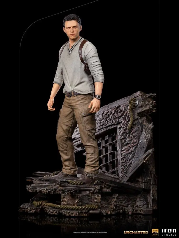 Statuetka Uncharted Movie Deluxe Art Scale 1/10 Nathan Drake 22 cm zdjęcie produktu