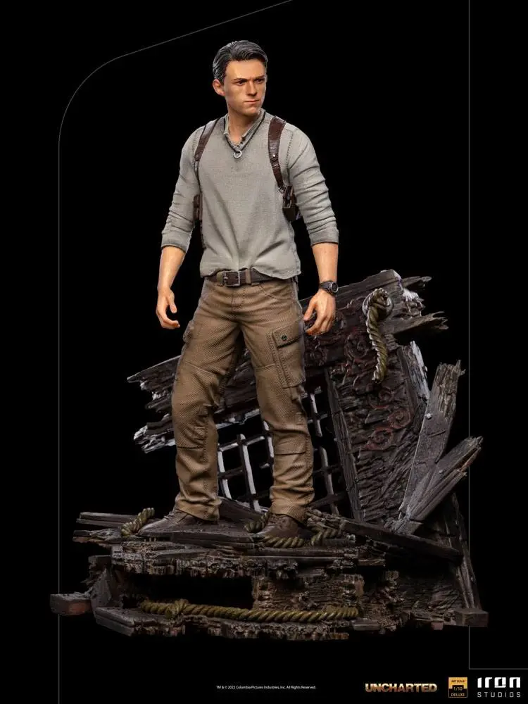 Statuetka Uncharted Movie Deluxe Art Scale 1/10 Nathan Drake 22 cm zdjęcie produktu