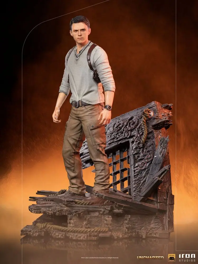 Statuetka Uncharted Movie Deluxe Art Scale 1/10 Nathan Drake 22 cm zdjęcie produktu