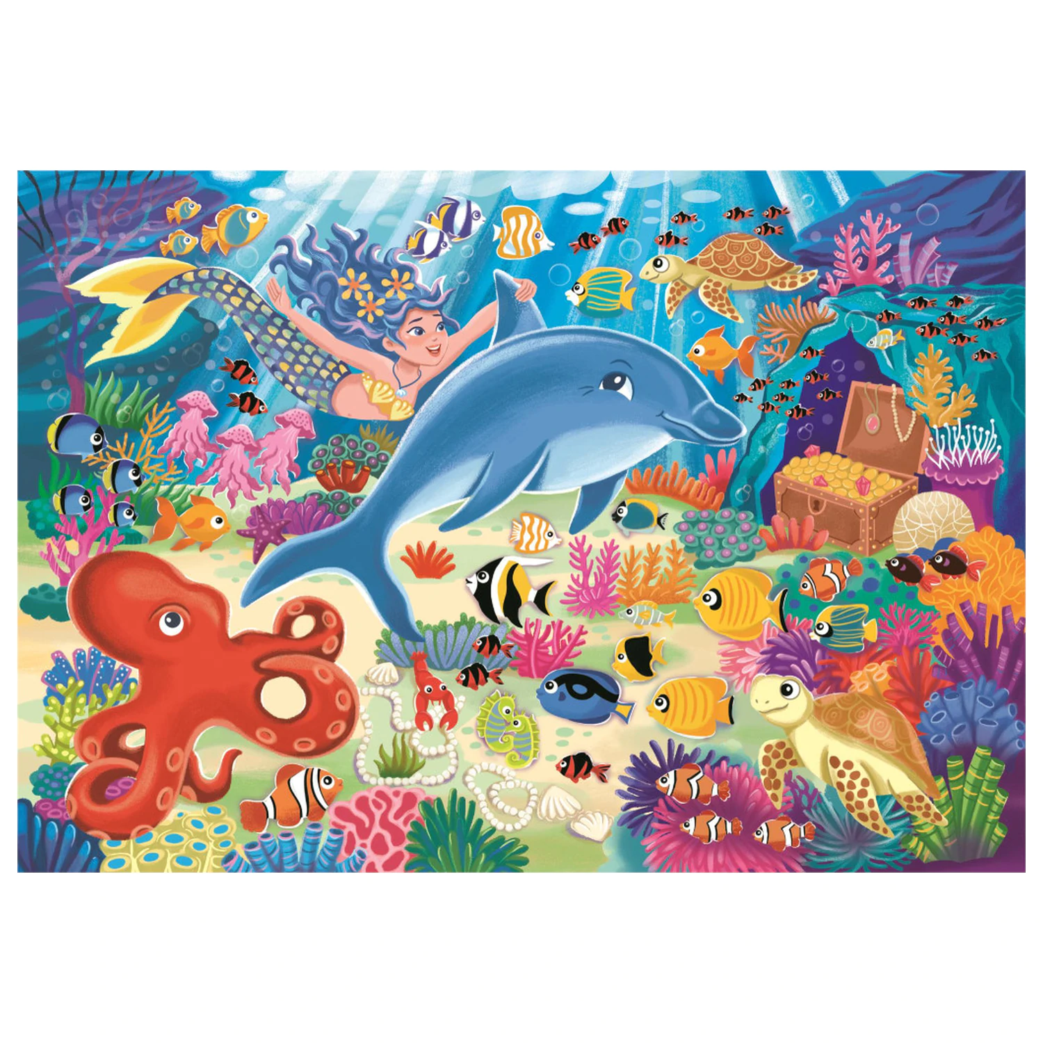 Undersea Fun 30-częściowe puzzle Clementoni zdjęcie produktu