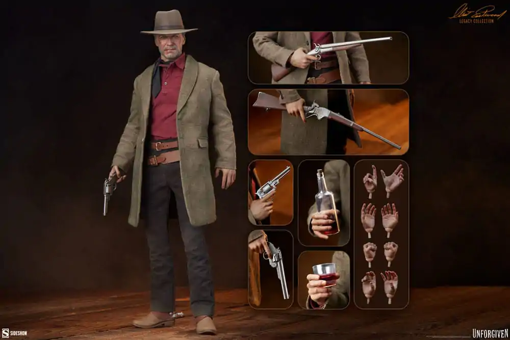 Unforgiven Clint Eastwood Legacy Collection figurka akcji 1/6 William Munny 32 cm zdjęcie produktu