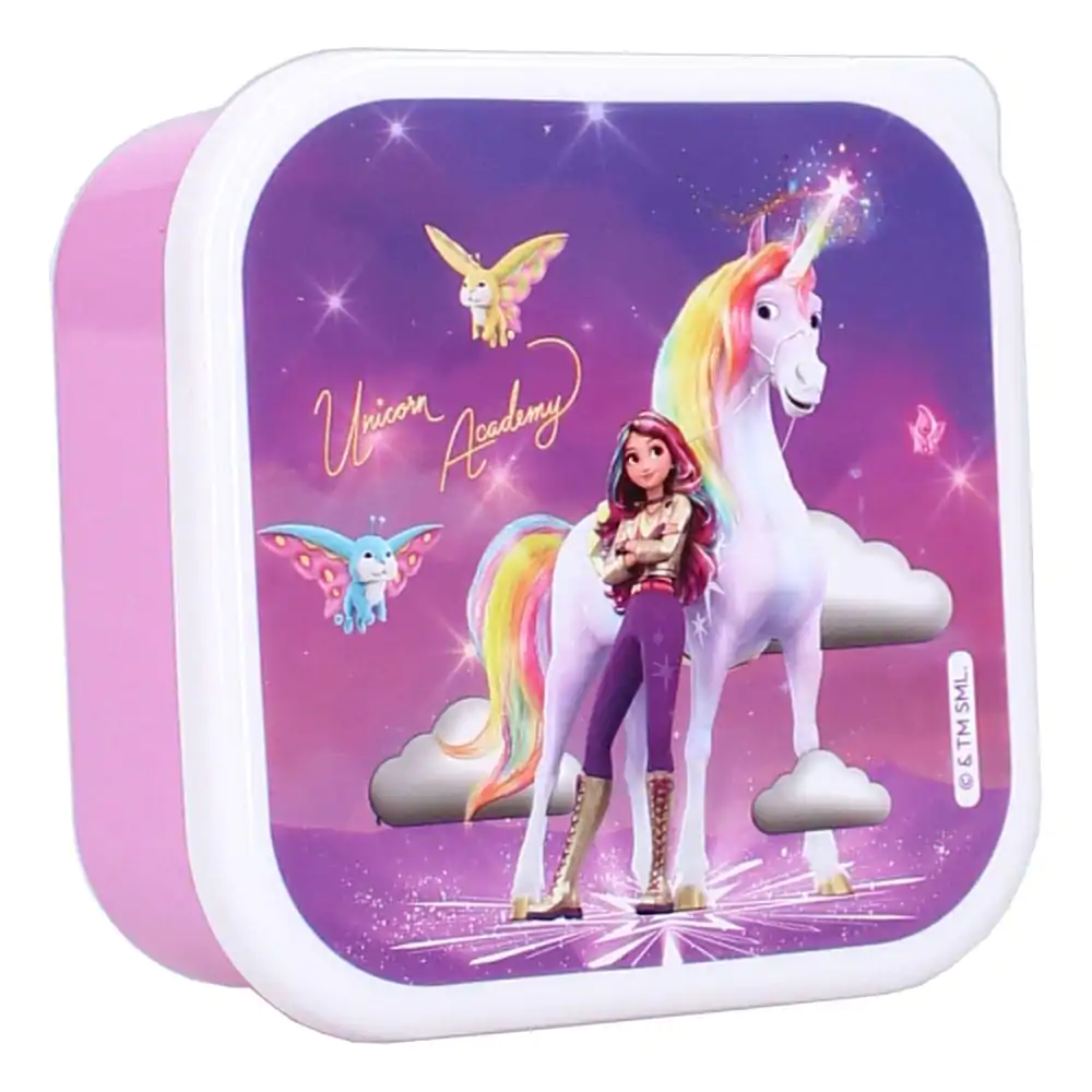 Unicorn Academy Zestaw Pojemników na Przekąski Fresh Bites zdjęcie produktu