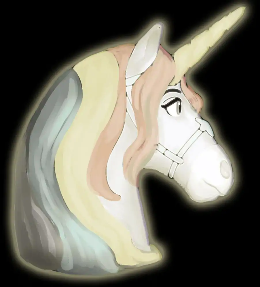 Lampa LED 3D Unicorn Academy Wildstar 18 cm zdjęcie produktu