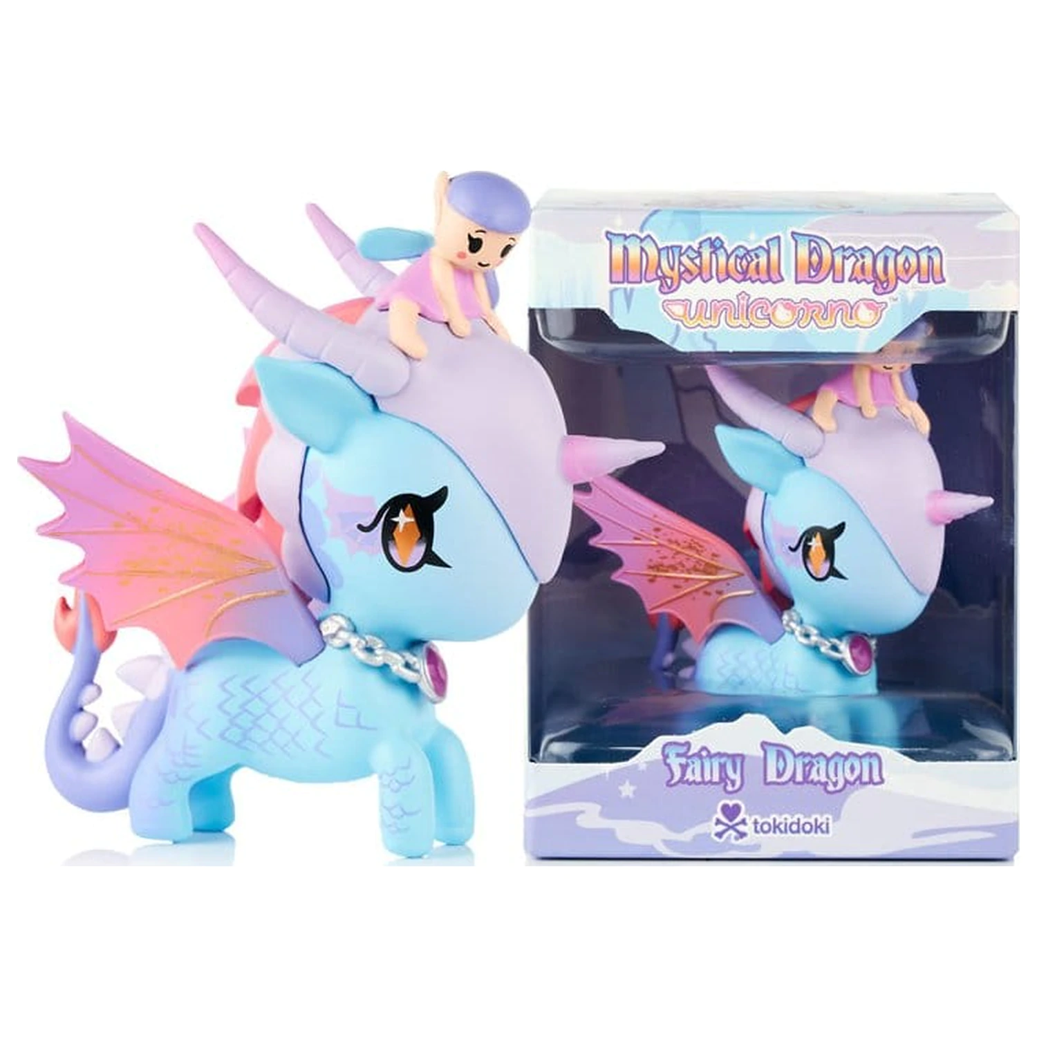 Unicorno Figurka Wróżkowy Smok z Linii Mistycznego Smoka w pudełku z okienkiem 8 centymetrów zdjęcie produktu